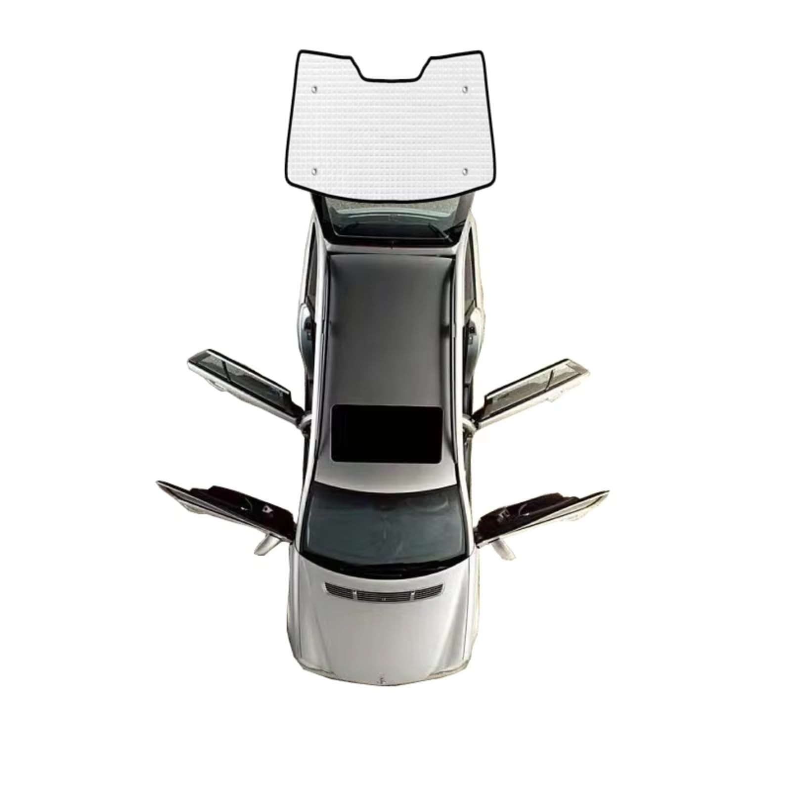 Auto Sonnenschutz Für Mazda 5 CR 2004~2010 Anti-UV-Autofenster-Sonnenschutzabdeckungen Auto-Voll-Sonnenblenden(Rear Windshield) von TPSOBRU