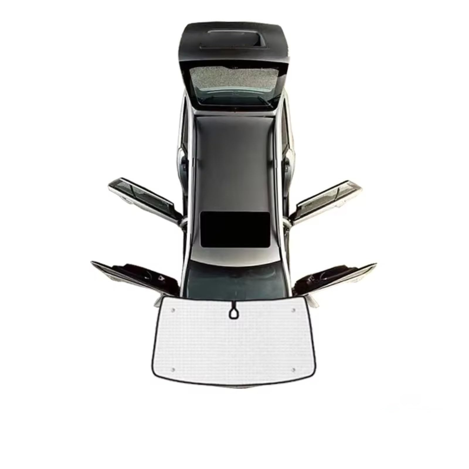 Auto Sonnenschutz Für Nissan Für X-Trail T31 2008-2013 Windschutzscheiben-Seitenfenster-Sonnenschutz Auto-Anti-UV-Fensterabdeckungen(Front Windshield) von TPSOBRU