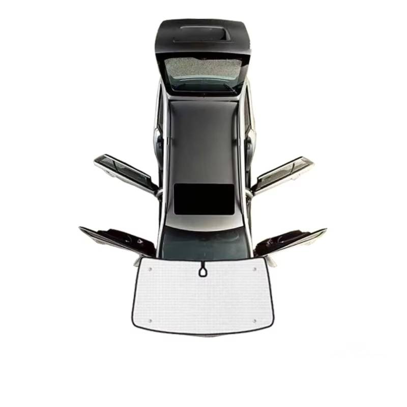 Auto Sonnenschutz Für Nissan Für X-Trail T31 2008-2013 Windschutzscheiben-Seitenfenster-Sonnenschutz Auto-Anti-UV-Fensterabdeckungen(Front Windshield) von TPSOBRU