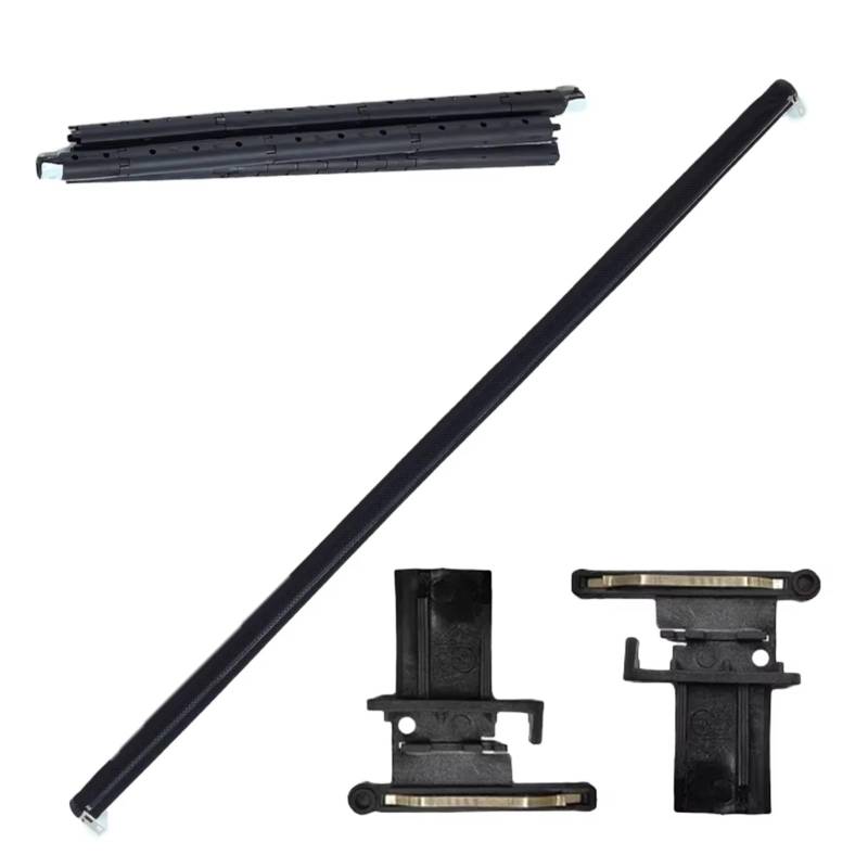 Auto Sonnenschutz Für SEAT Für Ibiza 2009-2016 2017 Dachfenster Shutter Schiebedach Sonnenschirm Schatten Vorhang Abdeckung 6J0877307A(Black and Tube) von TPSOBRU