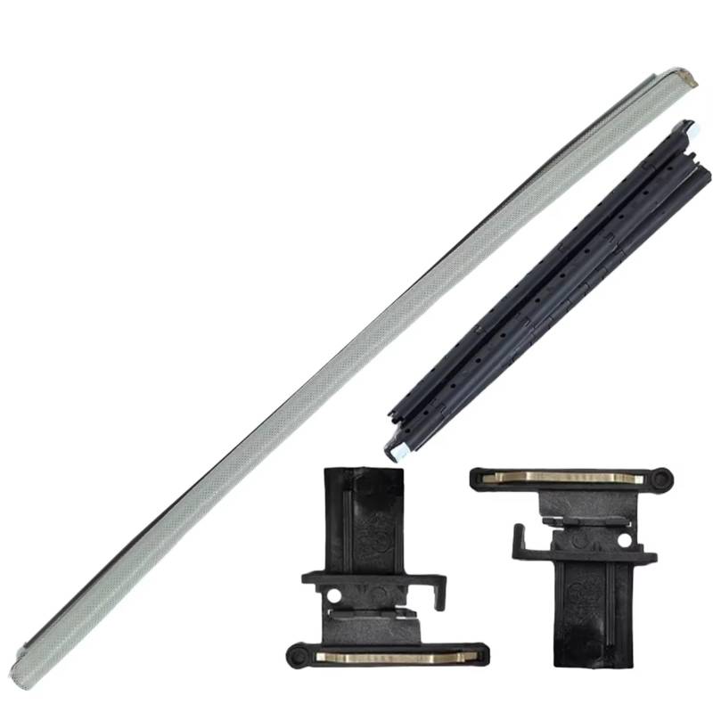 Auto Sonnenschutz Für SEAT Für Ibiza 2009-2016 2017 Dachfenster Shutter Schiebedach Sonnenschirm Schatten Vorhang Abdeckung 6J0877307A(Grey and Tube) von TPSOBRU