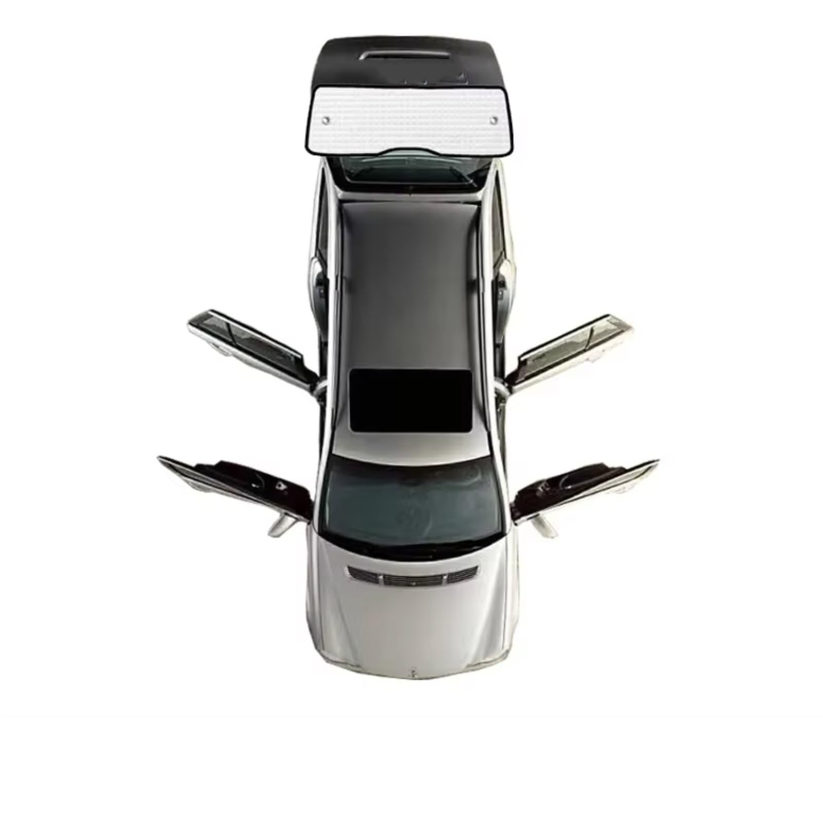 Auto Sonnenschutz Für Skoda Für Yeti 5L 2009~2017 Sonnenschutz Sonnenschutz Windschutzscheibe Visier Sonnenschutz Jalousien Abdeckung Innenraum(Rear Windshield) von TPSOBRU