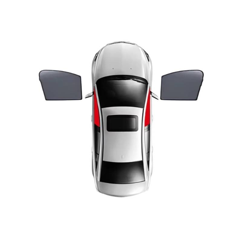Auto Sonnenschutz Für Subaru Für WRX Für STI VA Limousine 2015-2021 Magnetische Auto Sonnenschutz Frontscheibe Vorhang Abdeckung(2PCS Front) von TPSOBRU