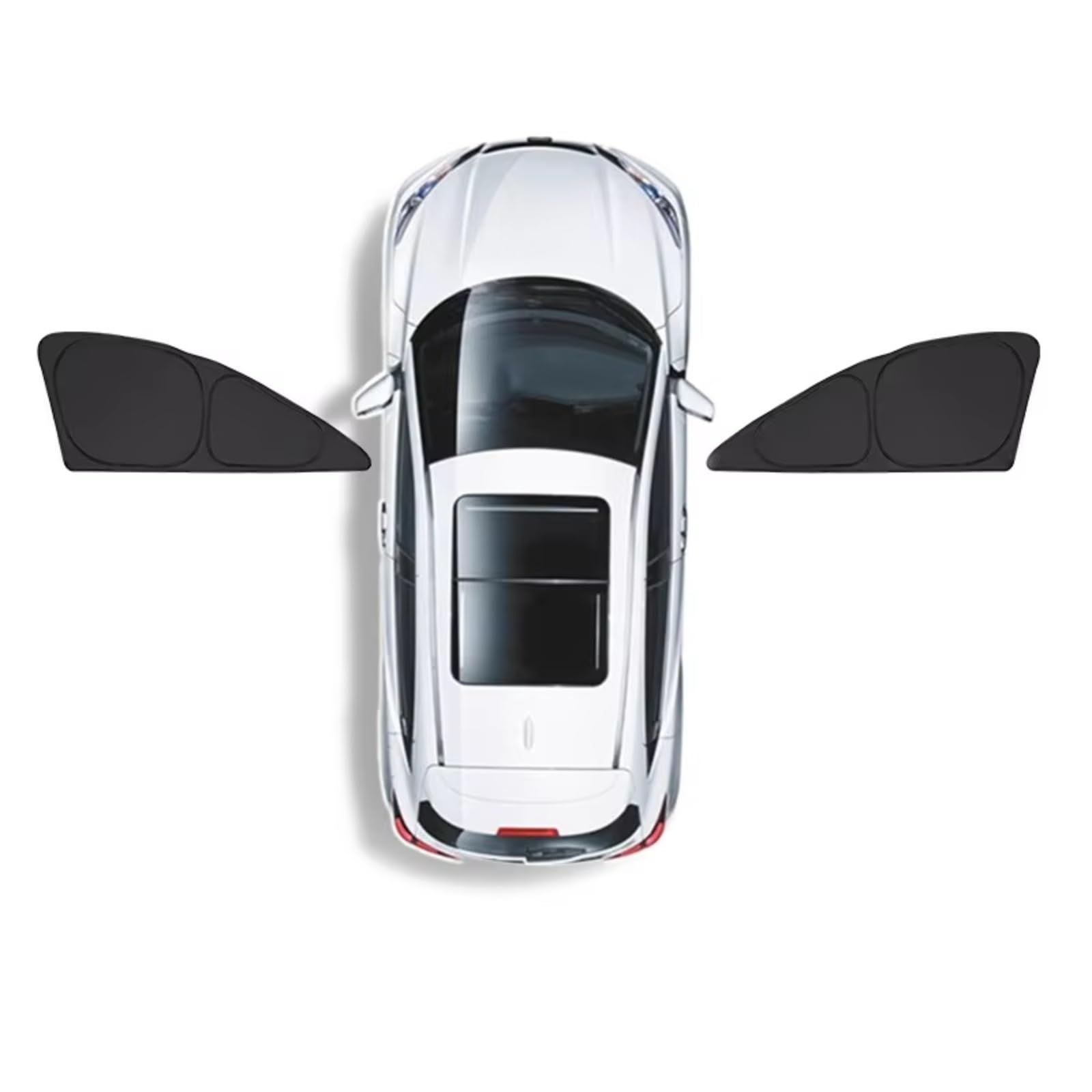 Auto Sonnenschutz Für Tesla Für Modell Y 2024 Windschutzscheibe Fenster Schild Sonnenblende Sonnenschutz Abdeckung Seite Fenster Sonnenschirm(Front Window) von TPSOBRU