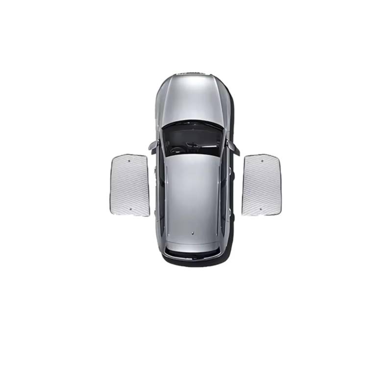 Auto Sonnenschutz Für Toyota Für Camry Für XV80 2024 2025 2026 Windschutzscheibe Bildschirm Schatten Sonnenschutzmittel Sonnenblende Anti-Uv(Rear Windows) von TPSOBRU