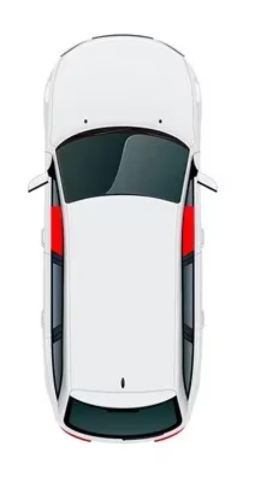 Auto Sonnenschutz Für Toyota Für Camry Limousine Für XV70 2017-2023 8. Generation Vorhang Mesh Frontscheibe Rahmen Vorhang Magnetischer Sonnenschutz(2PCS Front) von TPSOBRU