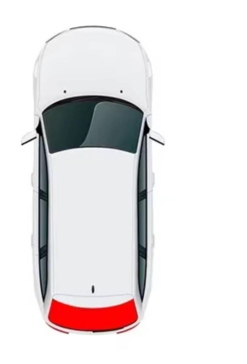 Auto Sonnenschutz Für Toyota Für Camry Limousine Für XV70 2017-2023 8. Generation Vorhang Mesh Frontscheibe Rahmen Vorhang Magnetischer Sonnenschutz(Back Window) von TPSOBRU