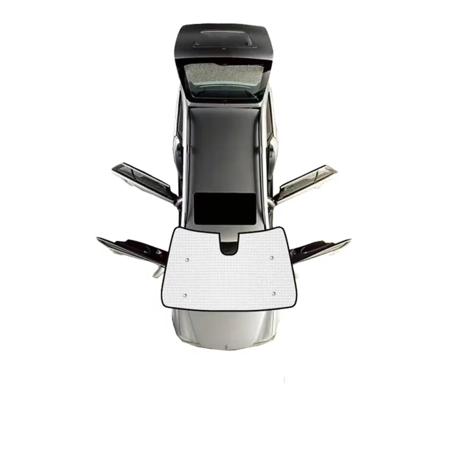 Auto Sonnenschutz Für Toyota Für Corolla Für Touring Für Sport E210 2018~2024 Windschutzscheiben-Umrandung Sonnenschutz Seitenfenster-Visierabdeckung(Front Windshield) von TPSOBRU