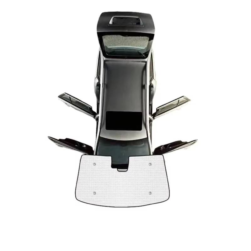 Auto Sonnenschutz Für Toyota Für RAV4 Für AX50 2019~2024 Sonnenschutz Anti-UV-Fensterblende Sonnenschutzabdeckung Auto-Sonnenschutz(Front Windshield) von TPSOBRU