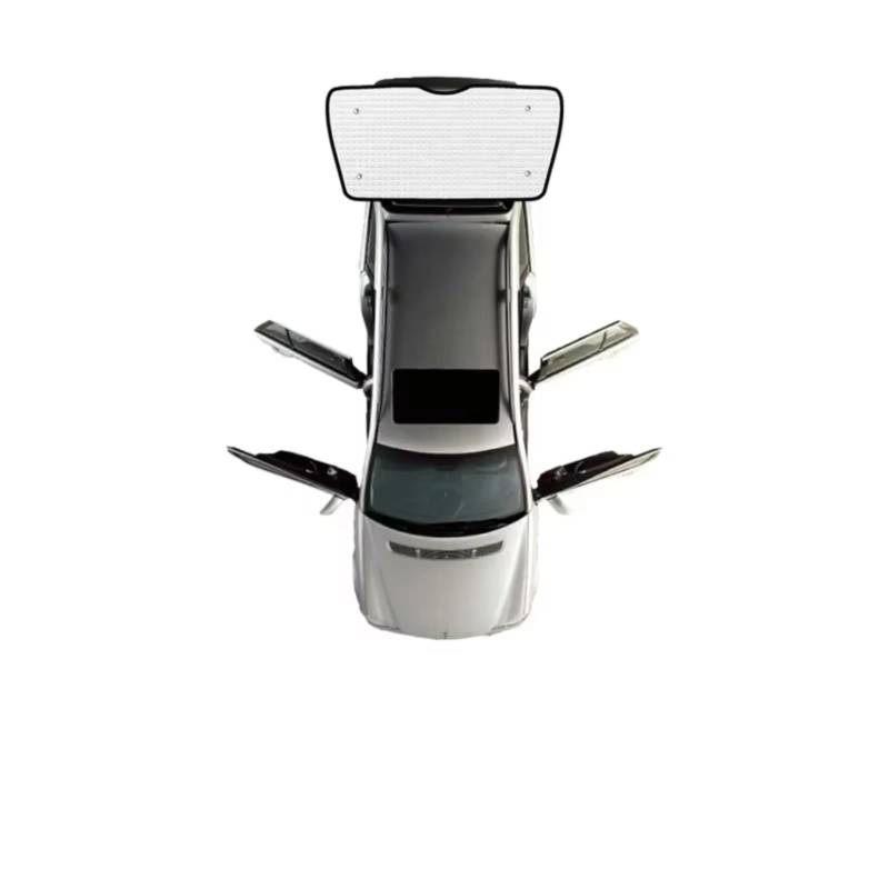 Auto Sonnenschutz Für VW Für Caddy 2K Für Maxi MK3 2004~2019 Autofenster-Sonnenschutz Anti-UV-Visier-Blindabdeckungen Camper-Innenteile(Rear Windshield) von TPSOBRU