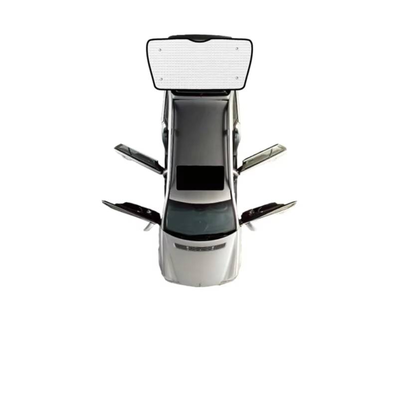 Auto Sonnenschutz Für VW Für Caddy 2K Maxi MK3 2003~2019 Auto Sonnenschirm Fenster Visier Sonnenschutz Abdeckung Auto Volle Sonnenblende(Rear Windshield) von TPSOBRU