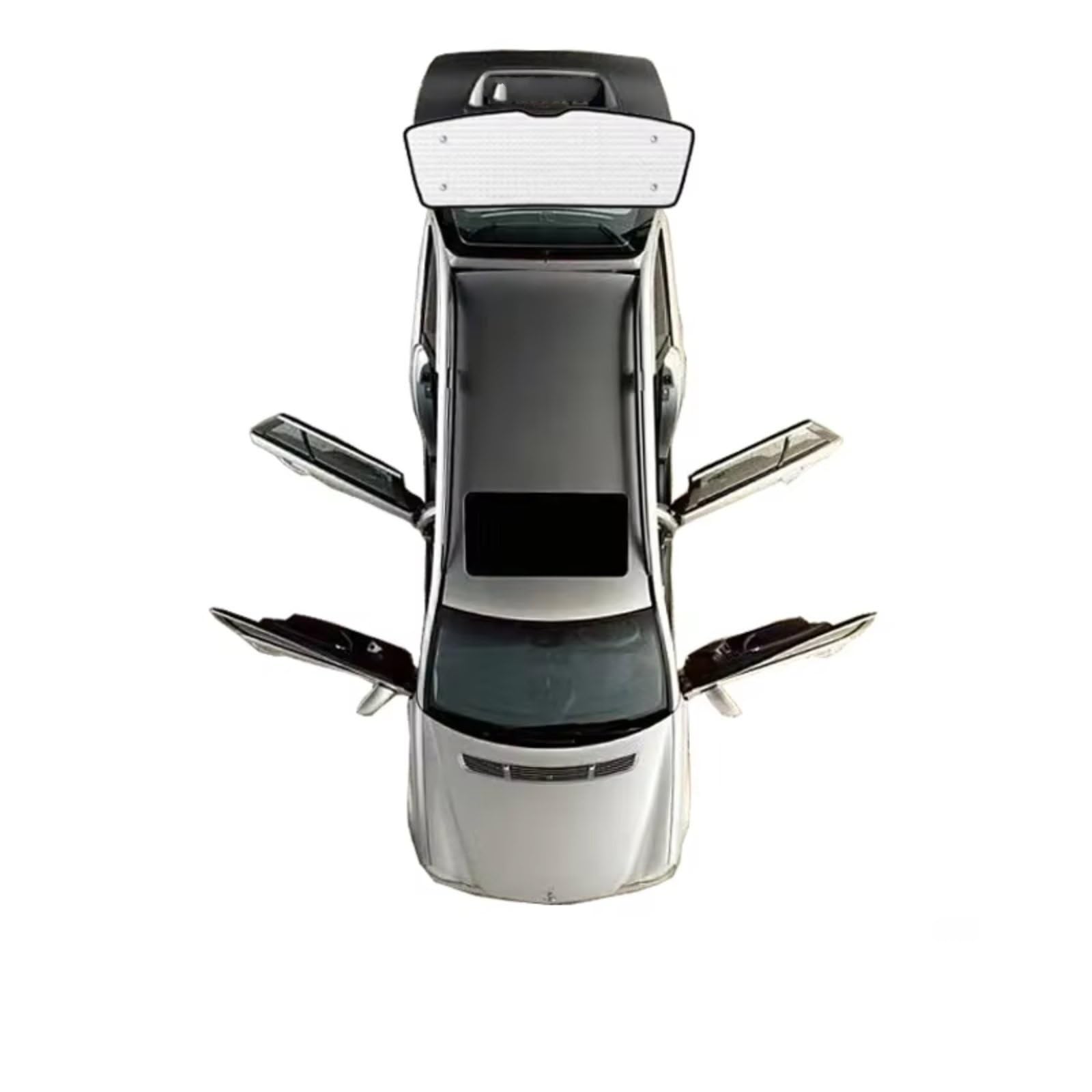 Auto Sonnenschutz Für VW Für Touran 2003~2015 MK1 1T Auto Vorne Hinten Seite Sonnenschutz Fenster Sonnenschutz Abdeckung Volle Sonnenblenden(Rear Windshield) von TPSOBRU