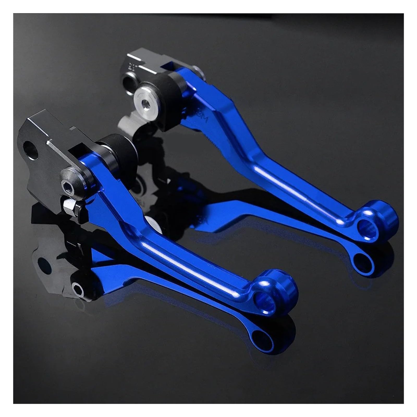 Motorrad Bremshebel Für Suzuki Für RMZ250 Für RMZ450 Für RMZ 250 450 2004-2018 CNC Motorrad Dirtbike Dirt Bike Motocross Pivot Bremse Kupplung Hebel BremsKupplungshebel(Blue) von TPSOBRU