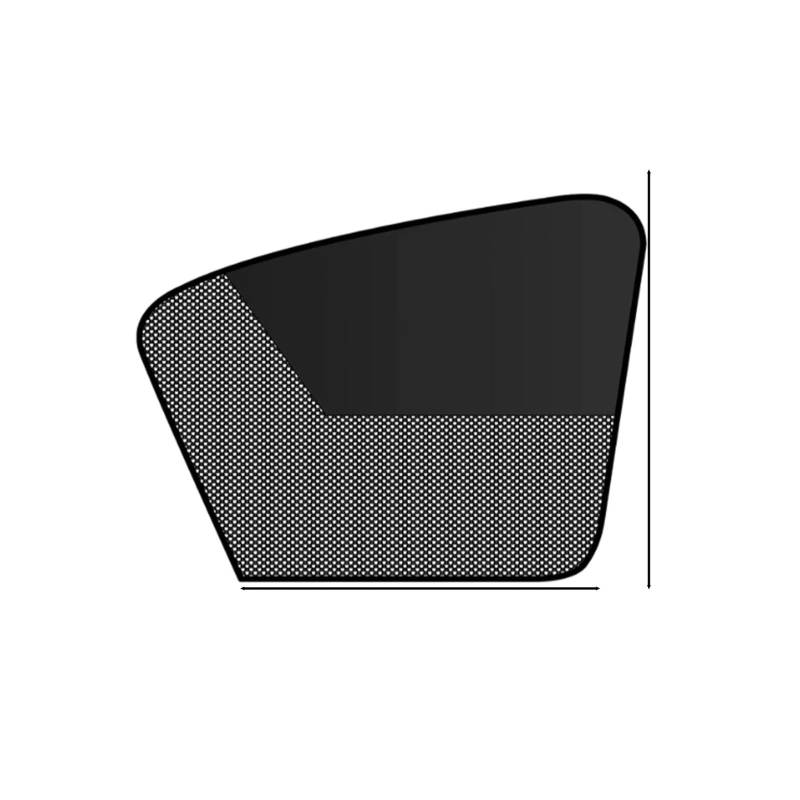 Autofenster Sonnenschutz Duplex Magnetischer Auto-Sonnenschutz Hitzeschild UV-Schutz Sichtschutzvorhang Für Die Seite Universal Camping Napping Sommer(Passenger) von TQHSAG