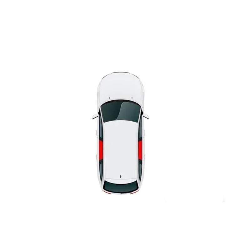 Autofenster Sonnenschutz Magnetischer Autofenster-Sonnenschutz Für Civic Für Hatchback 10. Generation 2016-2022 Vorhang Frontscheibenrahmenvorhang(2PCS Rear) von TQHSAG