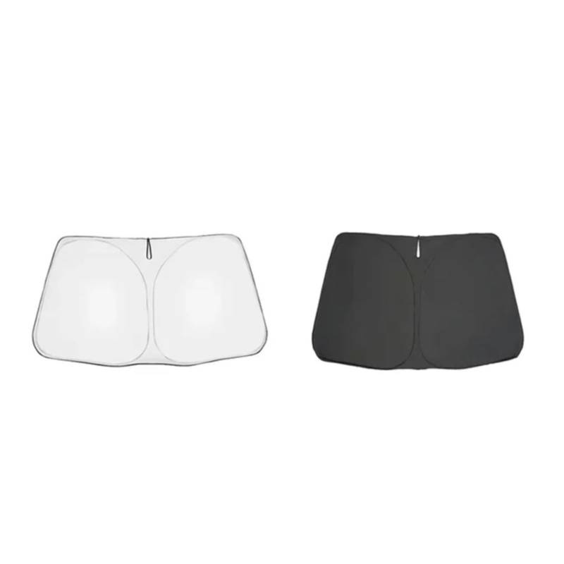 Autofenster Sonnenschutz Magnetischer Autofenster-Sonnenschutz Für VW ID.4 ID4 2020-2024 Vorhangnetz-Frontscheibe 2021-2023(Front Windshield S) von TQHSAG