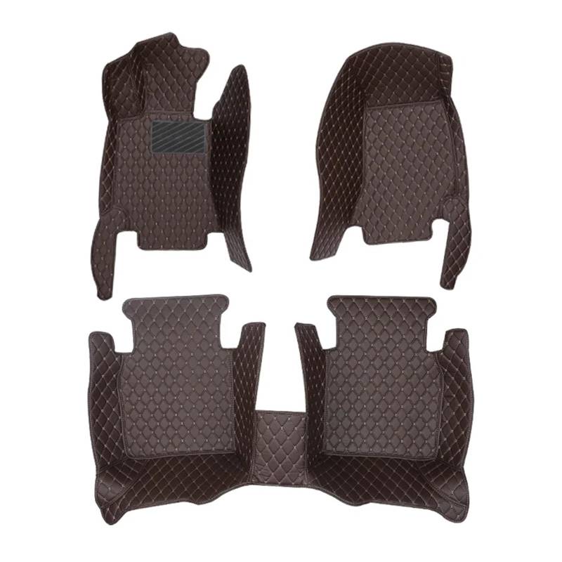 Autofußmatten Auto-Fußmatten Für X1 E84 2010-2014 Benutzerdefinierte Auto-Fußpolster Auto-Teppichabdeckung Autoverkleidung 3-TLG./1 Set Antirutschmatten(Kaffee,RHD) von TQHSAG