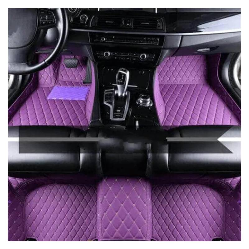 Autofußmatten Für Citroen C5 Form Für AIRCROSS 2017-2023 Auto-Fußmatten Allwetter-TPE-Fußmatten Geruchloses Pad-Tablett 3 Stück/1 Set(Floor mat11,RHD) von TQHSAG