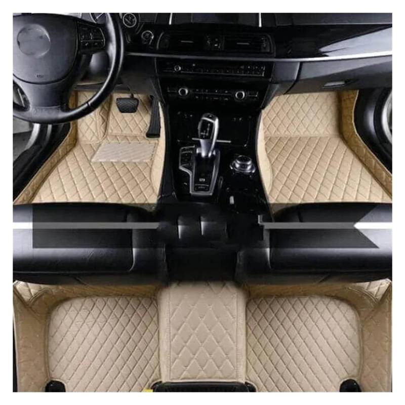 Autofußmatten TPE Custom Car Fußmatten Für A3 2014-2020 Wasserdichter Teppich Auto-Innenausstattung 3 Stück/1 Set Antirutschmatten(Floor mat14,RHD) von TQHSAG