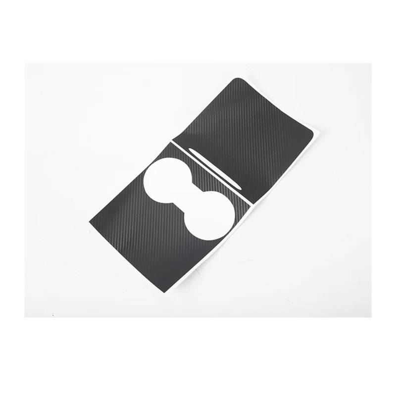 Dekorative Zubehör 2Pcs Car Center Control Panel Schutzpatch Für Tesla Für Model 3 Y 2021 Carbon Fiber Autoaufkleber Auto Dekoration von TQHSAG