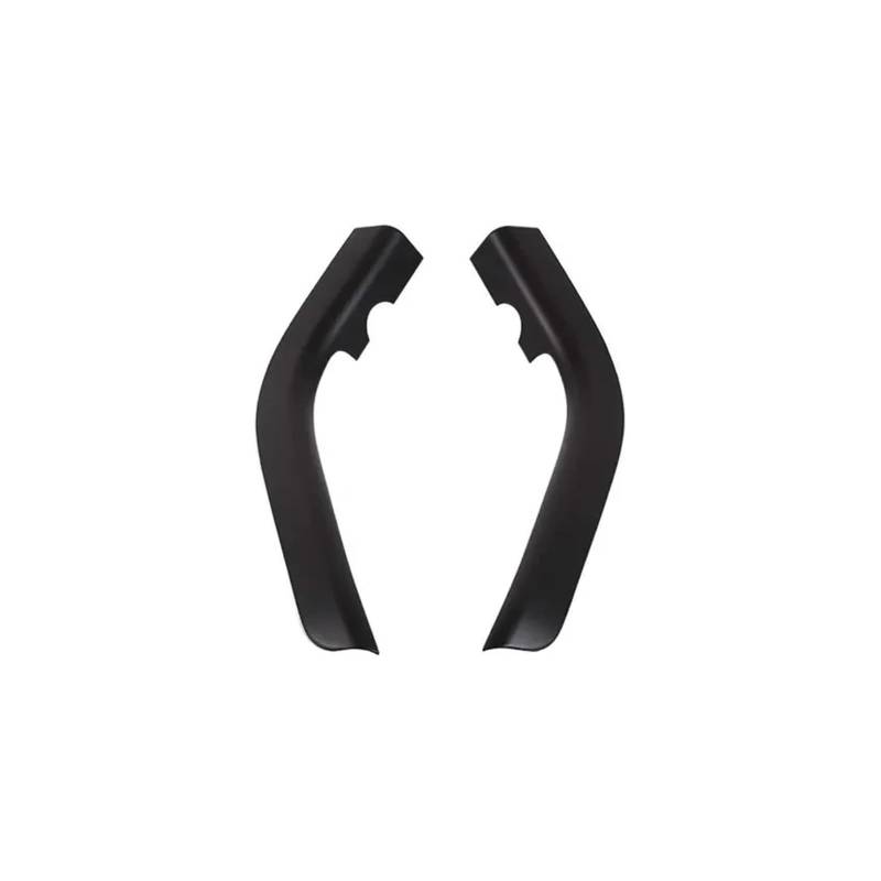 Dekorative Zubehör ABS Carbon Center Console Side Trim Für Land Für Rover Für Range 2010-2013 Dekorative Streifen Zubehör Abdeckung Auto Dekoration(Mattschwarz) von TQHSAG