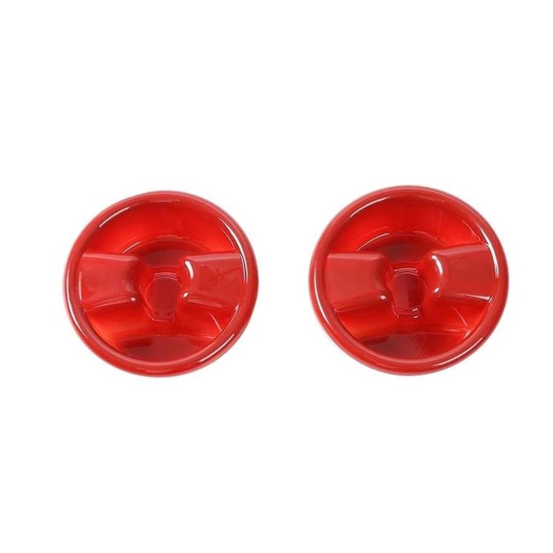 Dekorative Zubehör Auto Dach Schalter Knopf Dekoration Abdeckung Für Jeep Für Wrangler JK 2007 2008 2009 2010 2011 2012 2013 2014 2015 2016 2017 Auto Dekoration(Rot) von TQHSAG