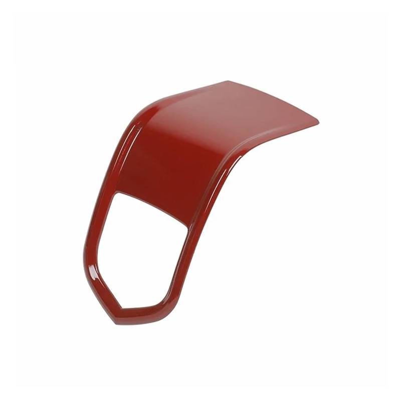 Dekorative Zubehör Auto-Lenkrad-Mitteldekorationsabdeckung Für Dodge Für Challenger Für Charger 2009 2010 2011 2012 2013 2014 Auto Dekoration(Rot) von TQHSAG