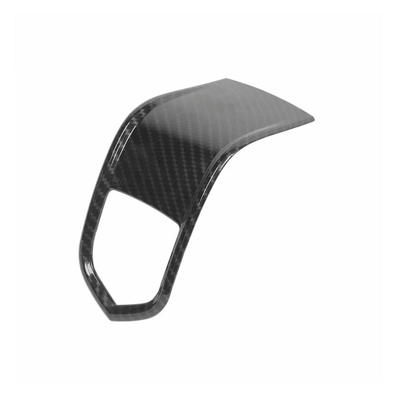 Dekorative Zubehör Auto-Lenkrad-Mitteldekorationsabdeckung Für Fit Für Dodge Für Dart Für Durango Für Journey 2009-2014 Auto Dekoration(Kohlefaser Farb) von TQHSAG
