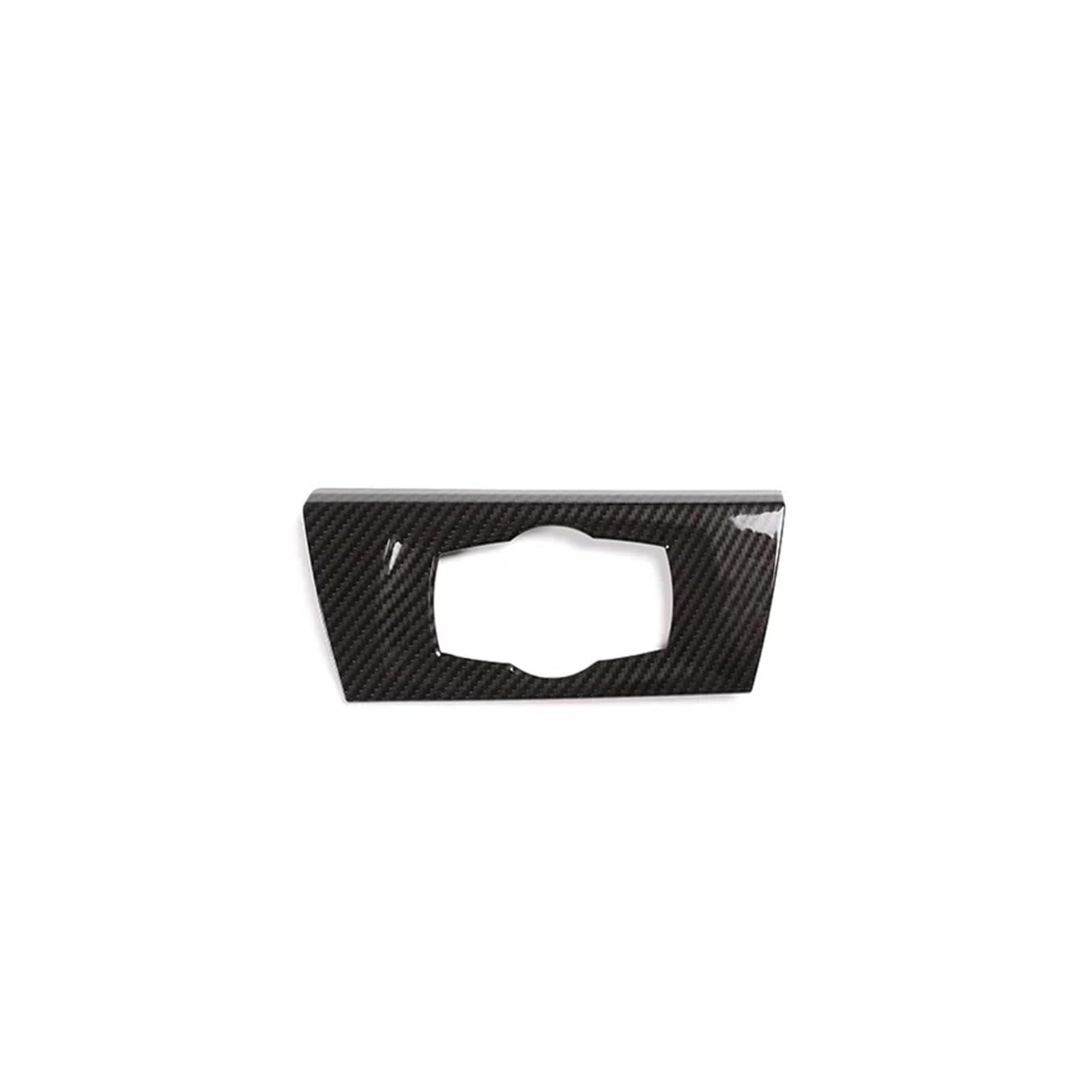 Dekorative Zubehör Auto Scheinwerfer Schalter Dekorative Rahmen Abdeckung Trim Für 3 Serie E90 2005-2012 Interior Styling Aufkleber Auto Dekoration(Schwarz) von TQHSAG