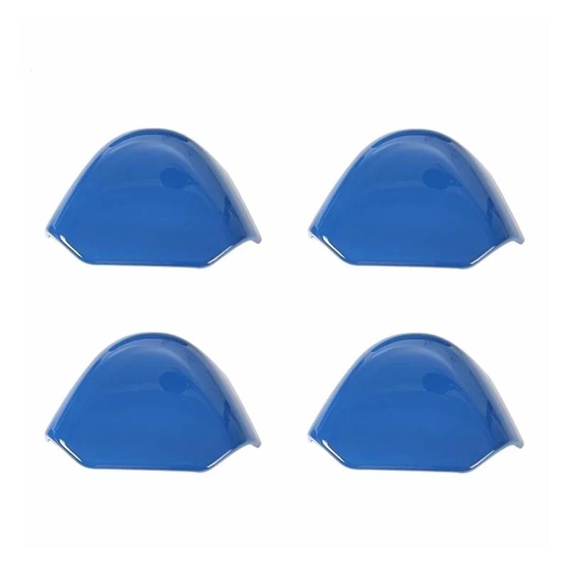 Dekorative Zubehör Autositz-Sicherheitsgurt-Schnallen-Dekorationsabdeckung Für Passend Für Jeep Für Wrangler TJ 1997-2006 Auto Dekoration(Blau) von TQHSAG