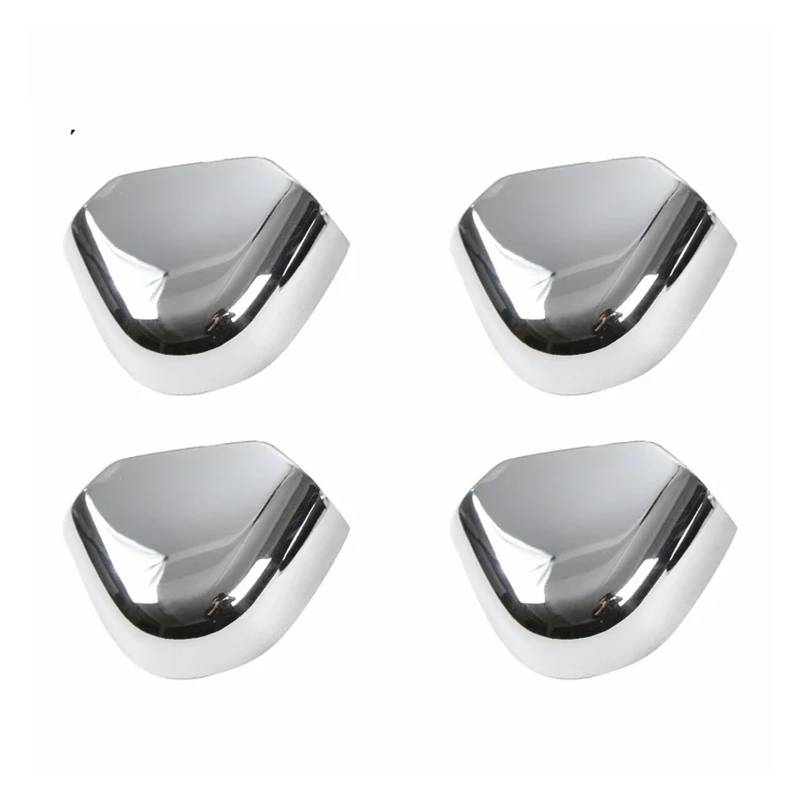 Dekorative Zubehör Autositz-Sicherheitsgurt-Schnallen-Dekorationsabdeckung Für Passend Für Jeep Für Wrangler TJ 1997-2006 Auto Dekoration(Chrome) von TQHSAG