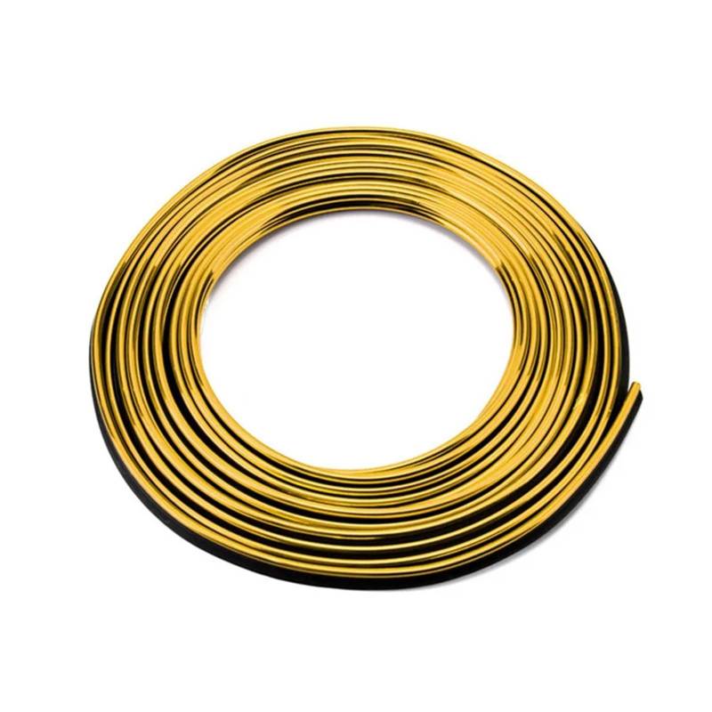 Dekorative Zubehör Car-Styling Armaturenbrett-Randverkleidungsteile Für E89 E61 E60 F82 M4 E38 E65 E63 I8 Und I3 E39 F33 F36 Auto Dekoration(Gold) von TQHSAG