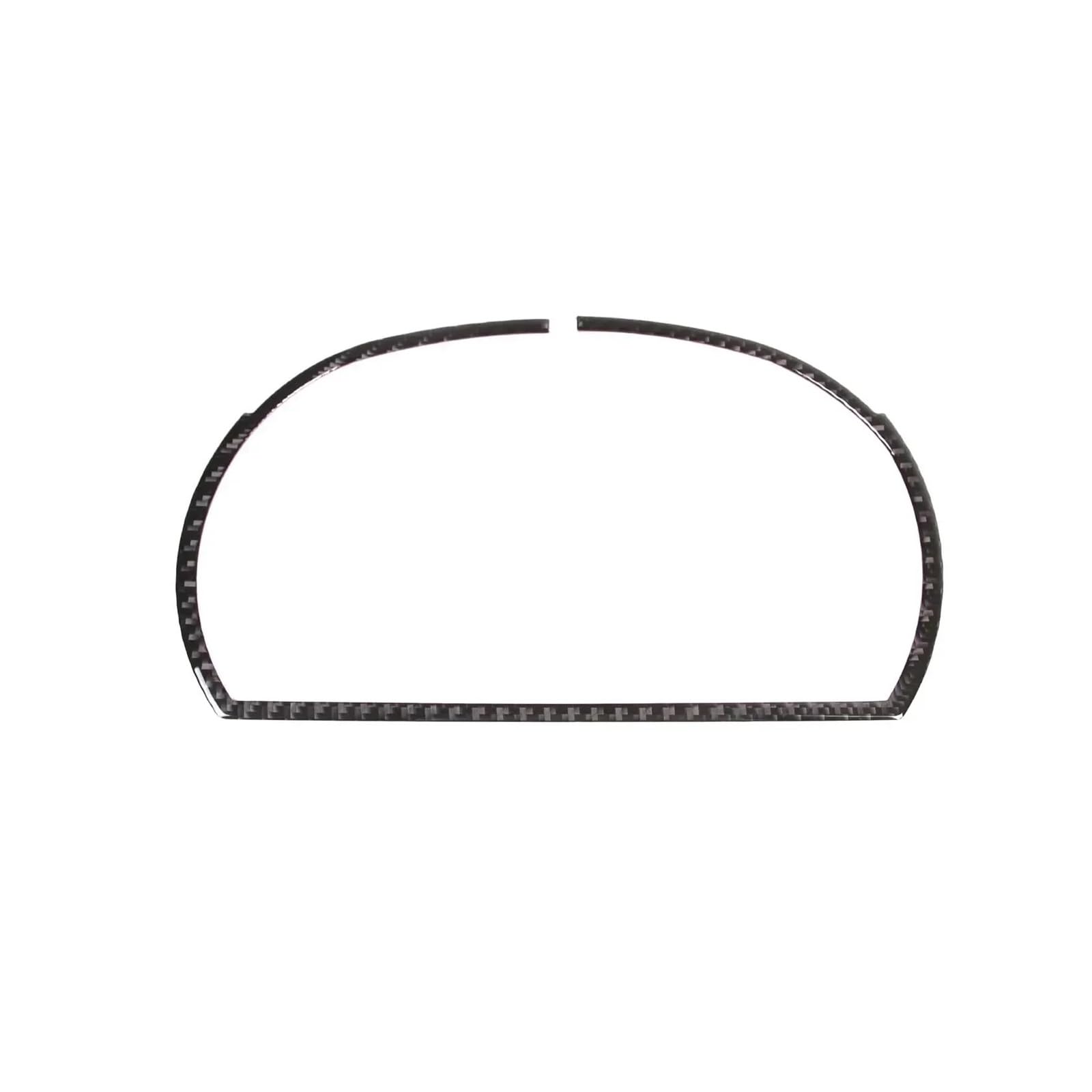 Dekorative Zubehör Für 3er E90 2005-2012 Auto Armaturenbrett Dekorativer Rahmen Aufkleber Weiche Kohlefaser Innenausstattung Auto Dekoration(Soft carbonfiber) von TQHSAG