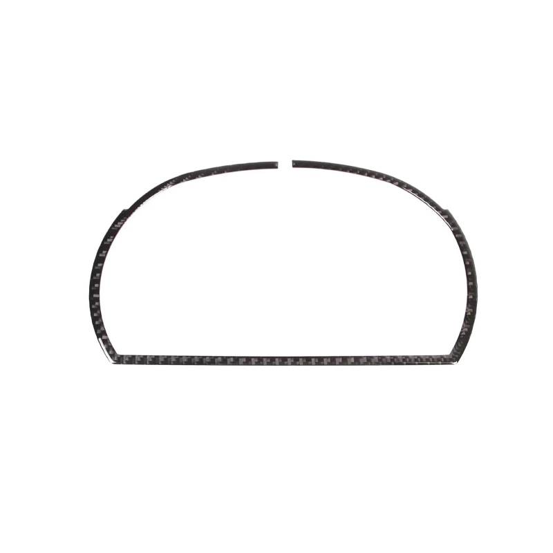 Dekorative Zubehör Für 3er E90 2005-2012 Auto Armaturenbrett Dekorativer Rahmen Aufkleber Weiche Kohlefaser Innenausstattung Auto Dekoration(Soft carbonfiber) von TQHSAG