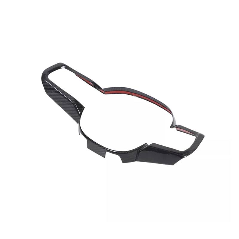 Dekorative Zubehör Für 5 Series G60 2024+ Real Carbon Fiber Auto Lenkrad Knopfleiste Dekorative Abdeckung Auto Dekoration von TQHSAG