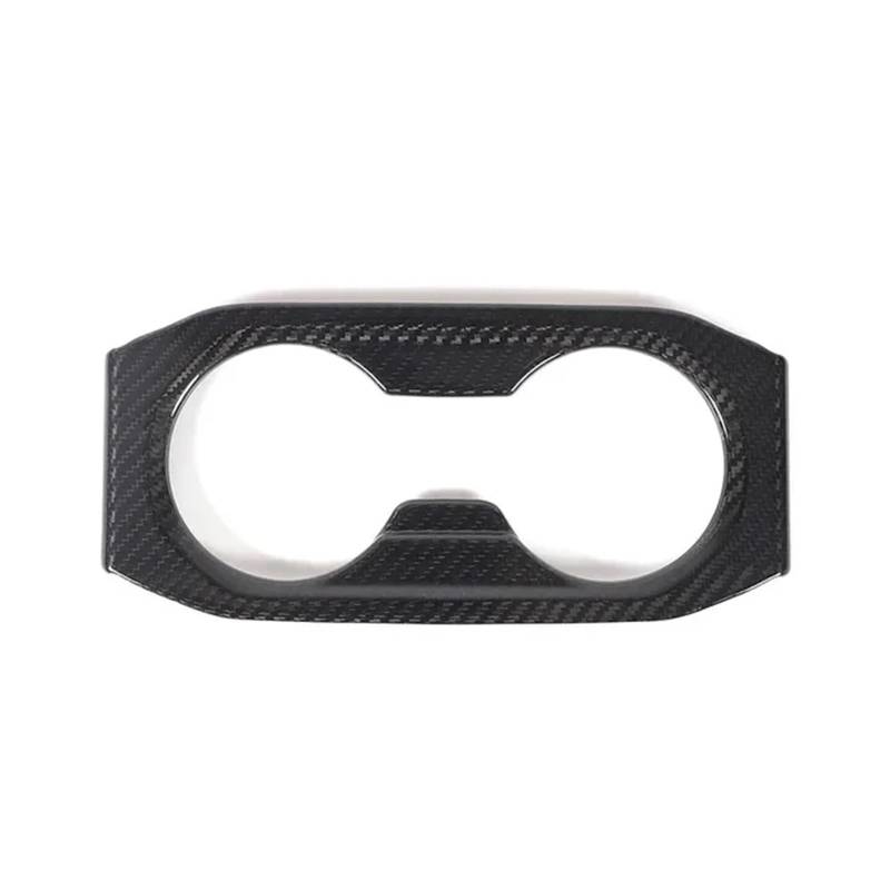 Dekorative Zubehör Für 5 Series G60 2024 Real Carbon Fiber Auto Hinten Ablauf Tasse Halter Panel Dekorative Abdeckung Schutz Auto Dekoration von TQHSAG
