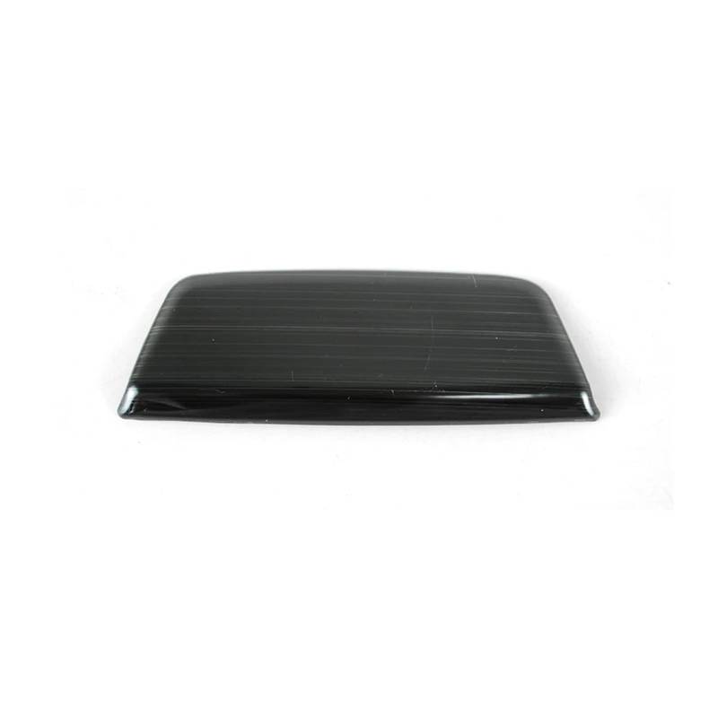 Dekorative Zubehör Für A6 C8 2019-2022 Edelstahl Center Console Armlehne Box Taste Aufkleber Dekoration Abdeckung Trim Auto Dekoration(Schwarz) von TQHSAG