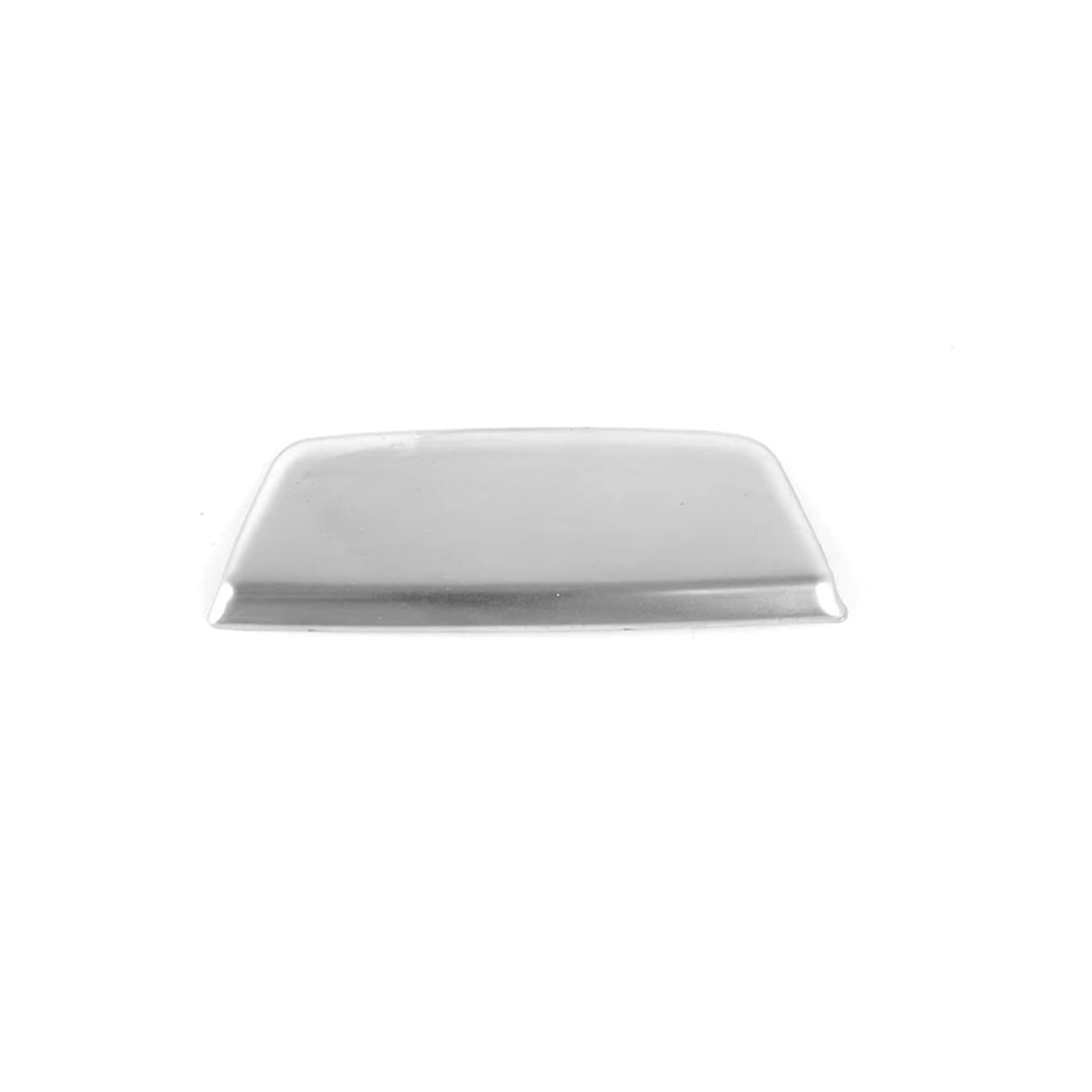 Dekorative Zubehör Für A6 C8 2019-2022 Edelstahl Center Console Armlehne Box Taste Aufkleber Dekoration Abdeckung Trim Auto Dekoration(Silber) von TQHSAG