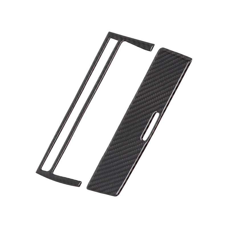 Dekorative Zubehör Für Alte 3 Serie E46 1998-2005 Auto 2PCS Carbon Fiber Auto Innen Zentrale Streifen Abdeckung Dekor Trim Auto Dekoration von TQHSAG