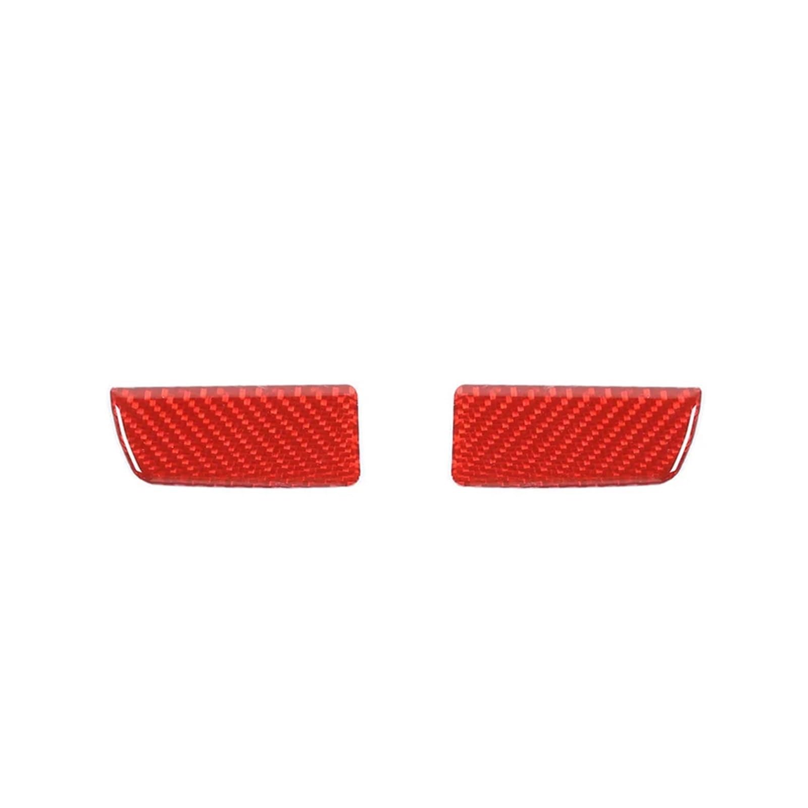 Dekorative Zubehör Für Chevy Für Camaro 2012 2013 2014 2015 Auto Innentür Armlehne Griff Schüssel Dekoration Abdeckung Aufkleber Zubehör Auto Dekoration(Rot) von TQHSAG