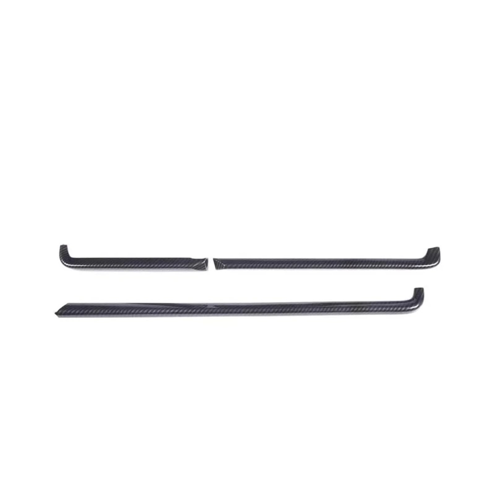 Dekorative Zubehör Für Chevy Für Corvette C8 Stingray Z51 Z06 2020-2023 Dashboard Panel Trim Kit Dekorative Abdeckung Streifen Auto Dekoration(ABSCarbon) von TQHSAG