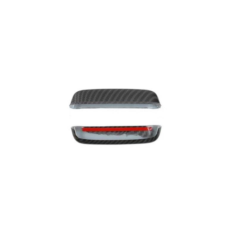 Dekorative Zubehör Für Dodge Für RAM 2018 2019 2020 2021 2022 2023 2024 ABS Auto Armlehne Box Schalter Dekoration Abdeckung Innen Zubehör Auto Dekoration(Kohlefaser Farb) von TQHSAG
