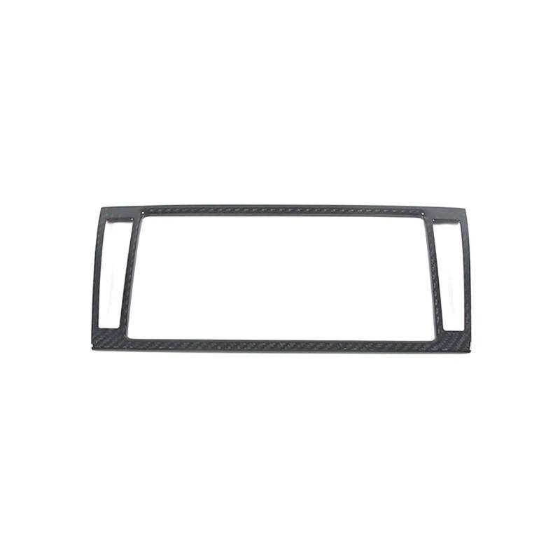 Dekorative Zubehör Für Jaguar F-Type 2013-2022 Real Carbon Fiber Auto Navigation Bildschirm Rahmen Dekoration Auto Dekoration(Kohlefaser) von TQHSAG