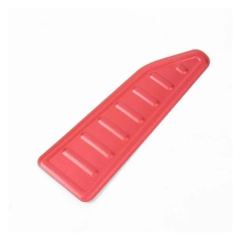 Dekorative Zubehör Für Jeep Für Renegade 2016 2017 2018 2019 2020 2021 2022 2023 2024 Auto Linkes Fußpedal Rest Pedale Dekoration Panel Auto Dekoration(Rot) von TQHSAG