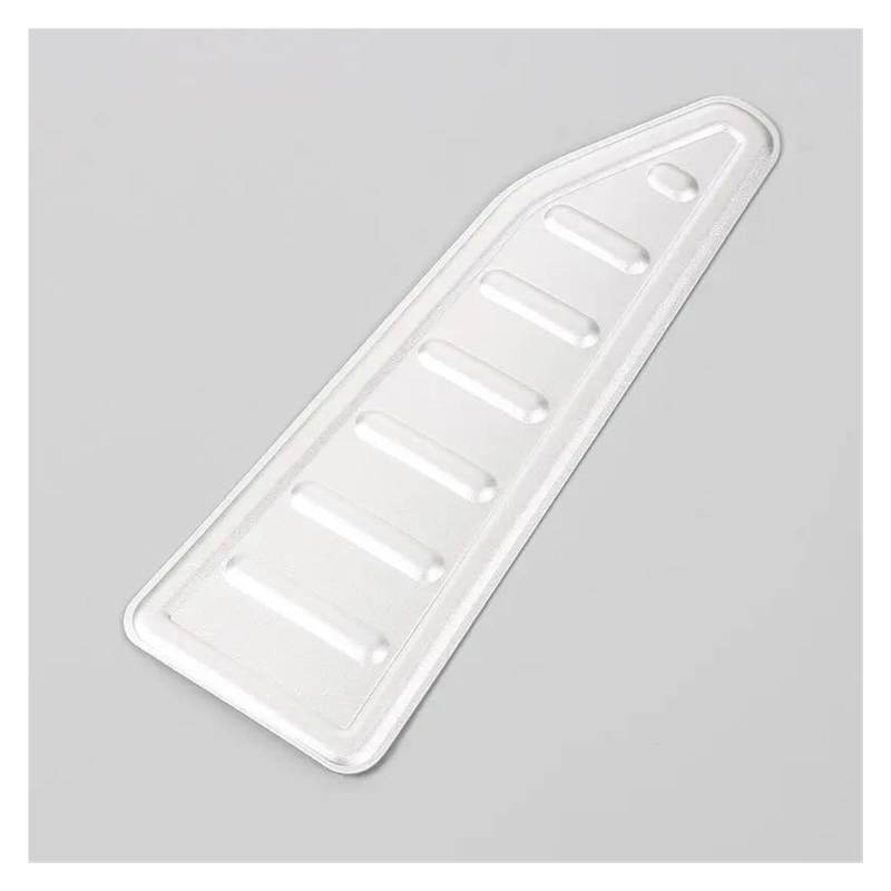 Dekorative Zubehör Für Jeep Für Renegade 2016 2017 2018 2019 2020 2021 2022 2023 2024 Auto Linkes Fußpedal Rest Pedale Dekoration Panel Auto Dekoration(Silber) von TQHSAG