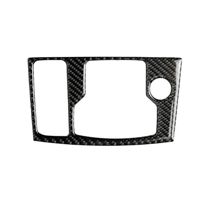 Dekorative Zubehör Für Mazda 3 Für Axela 2017 2018 Auto Multimedia Control Console Button Cover Trim Carbon Fiber Dekorative Abdeckung Auto Dekoration von TQHSAG