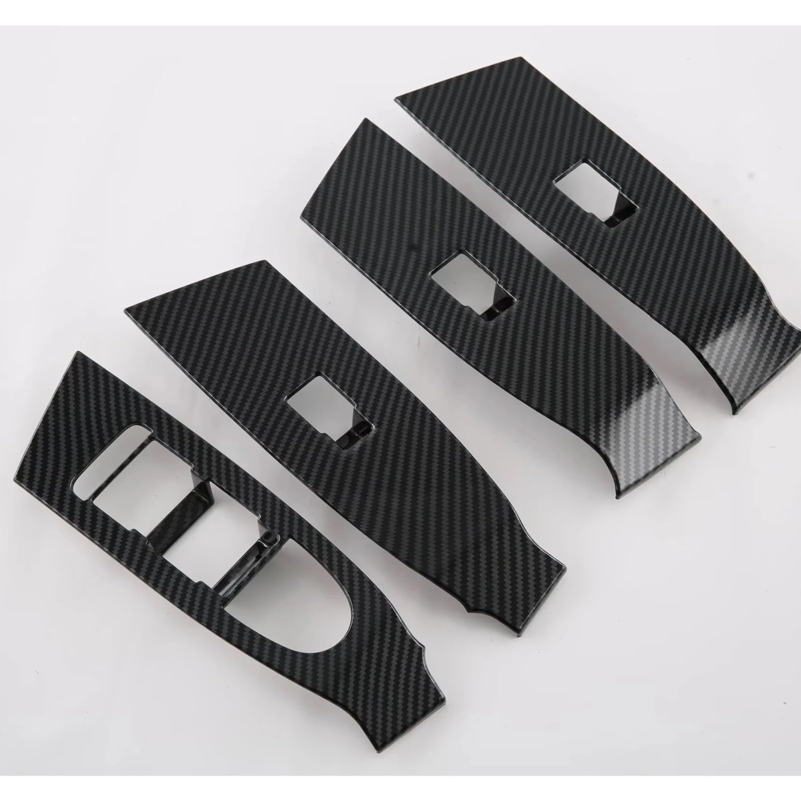 Dekorative Zubehör Für Mazda CX-50 CX50 2022 2023 2024 LHD Tür Armlehne Fenster Tasten Trim Innen Tür Streifen Schüssel Rahmen Scheibe Auto Dekoration(Glass SwitchCover) von TQHSAG