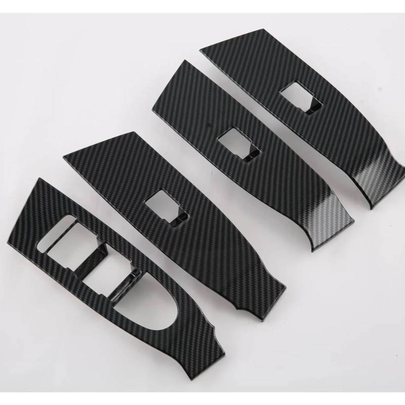 Dekorative Zubehör Für Mazda CX-50 CX50 2022 2023 2024 LHD Tür Armlehne Fenster Tasten Trim Innen Tür Streifen Schüssel Rahmen Scheibe Auto Dekoration(Glass SwitchCover) von TQHSAG