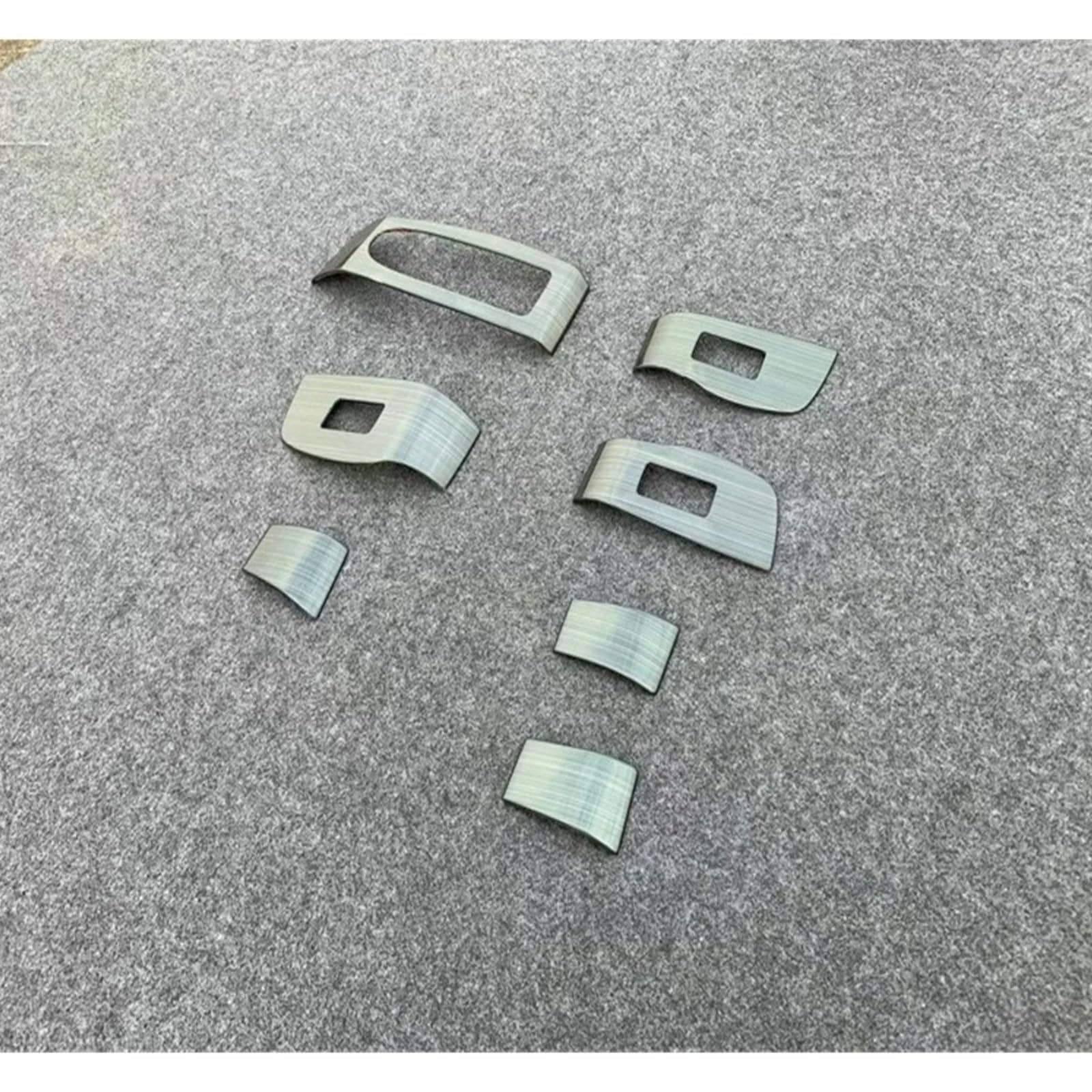 Dekorative Zubehör Für Mazda CX30 CX-30 RHD 2020 2021 Innentür Auto Armlehne Fensterheber Switchs Panel Abdeckung Armlehne Aufkleber Trim Auto Dekoration(Schwarz) von TQHSAG