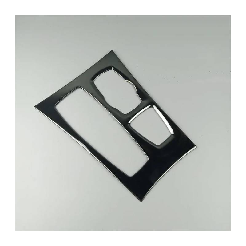 Dekorative Zubehör Für X5 E70 X6 E71 2008-2014 LHD Edelstahl Schwarz Center Console Gear Shift Panel Dekoration Abdeckung Trim Auto Dekoration(Model A) von TQHSAG